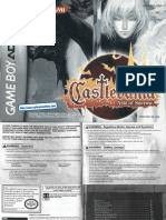 Castlevania - Aria of Sorrow - Manual - GBA