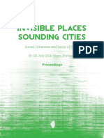 Invisible Paces Sounding Cities