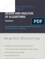 Nptel Week2 Module7 Quicksort