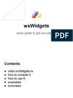 Wxwidgets: Quick Guide To Get You Started