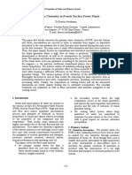 Aspects On Chemistry in French Nuclear Power Plants: WK, Qwhuqdwlrqdo&Rqihuhqfhrqwkh3Urshuwlhvri:Dwhudqg6Whdplq./Rwr