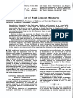 Elastic Behavior of Soil-Cement Mixtures