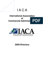 2009 IACA Directory