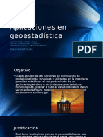 Aplicaciones en Geoestadística