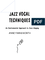 Jazz Vocal Techniques PDF