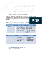 Define Governmental Accounting? and According To Egyptian Law?