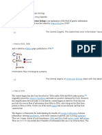 Central Dogma of Molecular Biology