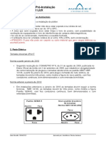 Pre Instalação - Plotter AJ LUX