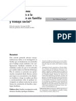 Aproximaciones Conceptuales en La Investigacion en Familia y Trabajo Social