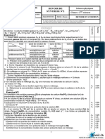 Devoir de Contrôle N°2 2007 2008 (Nabeul)