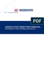 Legislative Drafting Manual