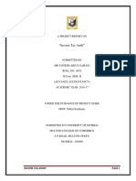 Audit Project TAX AUDIT PDF