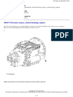 Pressure Sensor, Control Housing, Replace PDF