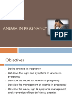 Anemia in Pregnancy