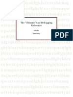 The Ultimate Anti-Debugging Reference PDF