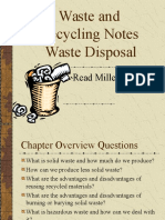 Waste and Recycling Notes