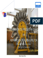 Aplicación de Proceso MIG-MAG en Reparación de Ruedas Pelton PDF