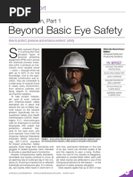 Eye Protection, Part 1 - Beyond Basic Eye Safety