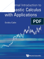 Calin o An Informal Introduction To Stochastic Calculus With