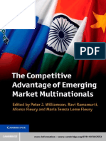 Peter J. Williamson, Ravi Ramamurti, Afonso Fleury, Maria Tereza Leme Fleury (Eds.) - The Competitive Advantage of Emerging Market Multinationals-Cambridge University Press (2013)