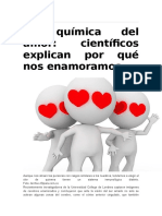 La Química Del Amor Reacciones