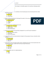 CDEP Pre-Board - Jan2012 - Plumbing - Answers