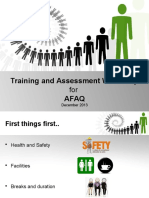 Training and Assessment Presentation 2