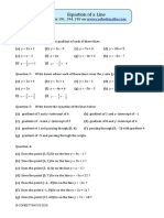 Equation of A Line Pdf1