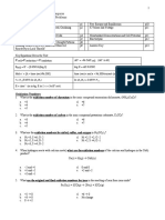 Test4 Ch19 Electrochemistry Practice Problems