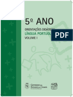 5 Ano Orientacoes Didaticas Lingua Portuguesa Vol.i PDF