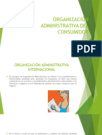 Organización Administrativa Del Consumidor