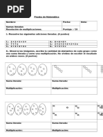 Prueba de Sumas Iteradas y Multiplicaciones