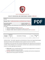 Operations and Maintenance Manual