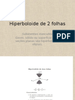 Hiperboloide de 2 Folhas