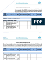 Safety Gap Analysis Checklist