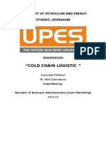 Cold Chain Logistic