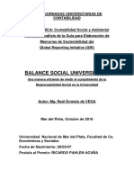 JUC MDP 2016 de VEGA Balance Social Universitario