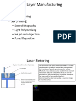 Additive Layer Manufacturing