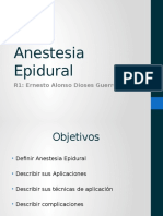 Anestesia Epidural