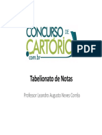 Tabelionato de Notas Aula 4