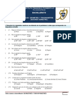 Guía Examen Extraordinario Geometría y Trigonometría