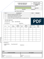 MCB of Acdb Test Report