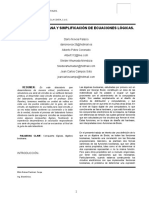 Algebra Booleana y Simplificación de Ecuaciones Lógicas