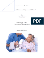 Nursing Home Lesson Plan