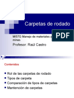 Carpetas de Rodado