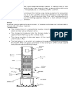 Cupola Furnace e