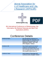 International Association For Promotion of Healthcare and Life-Science Research (IAPHLSR)