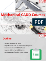 Mechanical CADD Course