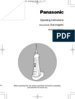 Panasonic EW1211 Manual Version EU