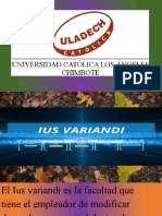 Jus Variandi